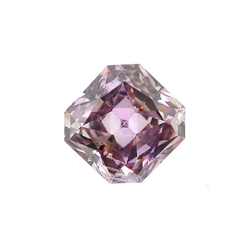 Fancy Brownish Purplish Pink Diamond, Radiant, 0.13 carat, SI2