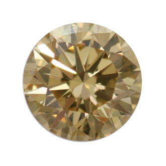 Fancy Brownish Yellow, 0.59 carat, SI1