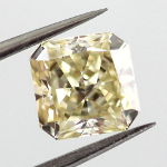 Fancy Brownish Yellow Diamond, Radiant, 1.20 carat, VS2 - Thumbnail