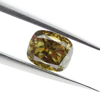 Dark Brown Greenish Yellow (Chameleon), 0.75ct