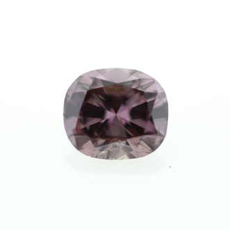 Fancy Dark Brown Purple Diamond, Cushion, 0.25 carat