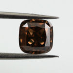 Fancy Dark Brown, 1.02 carat, SI2