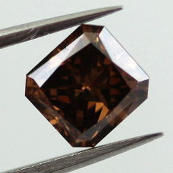 Fancy Dark Brown, 1.08 carat, VS2