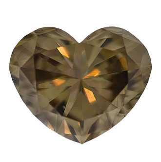 Fancy Dark Brown, 0.68 carat, VS1