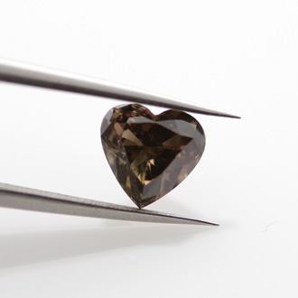 Fancy Dark Brown, 1.05 carat, VS1