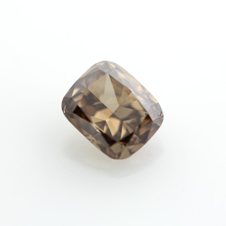 Fancy Dark Brown Diamond, Cushion, 1.25 carat - B