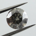 Fancy Dark Gray, 1.00 carat