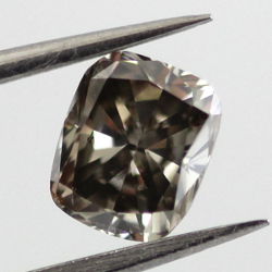 Fancy Dark Gray, 0.76 carat