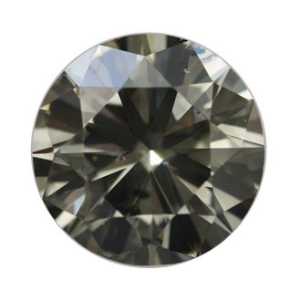 Fancy Dark Greenish Gray, 5.01 carat