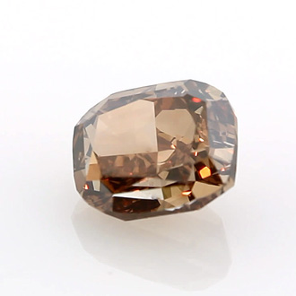 Fancy Dark Orange Brown Diamond, Cushion, 2.57 carat, SI1 - B