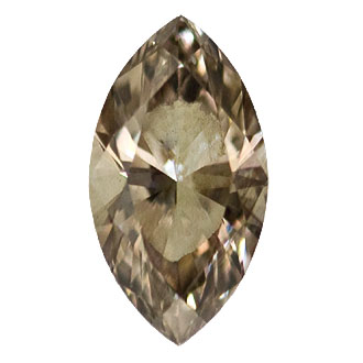 Fancy Dark Pinkish Brown Diamond, Marquise, 1.26 carat, VS1