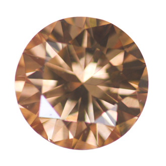 Fancy Dark Yellowish Brown Diamond, Round, 1.70 carat, SI1