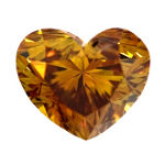 Fancy Deep Brown Orange, 1.08 carat, SI2