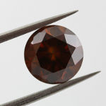 Fancy Deep Brown Orange, 1.55 carat, SI2