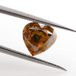 Fancy Deep Brown Orange, 1.76 carat