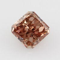 Fancy Deep Brown Pink Diamond, Radiant, 1.51 carat - Thumbnail