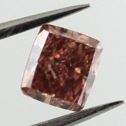 Fancy Deep Brown Pink, 0.50 carat, SI1