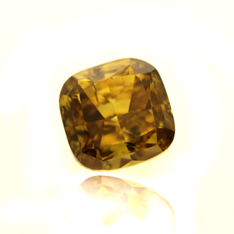 Deep Brownish Greenish Yellow, 1.01ct