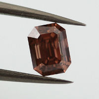 Fancy Deep Brownish Orangy Pink, 0.91ct