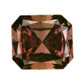 Deep Brownish Orangy Pink, 0.57ct, SI1