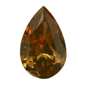 Fancy Deep Brownish Orangy Yellow, 0.78ct