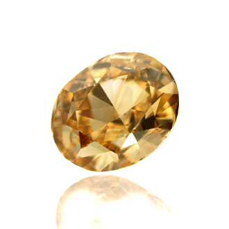 Deep Brownish Orangy Yellow, 1.00ct, VS2