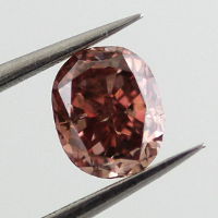 Fancy Deep Brownish Pink, 0.26 carat