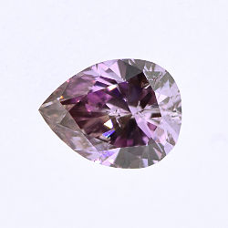 Deep Brownish Purple Pink, 0.14ct, SI2