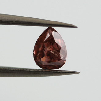 Fancy Deep Pink Diamond, Pear, 0.50 carat