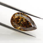 Fancy Deep Yellow Brown, 2.01 carat