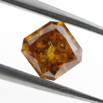 Fancy Deep Yellow Orange, 1.08 carat