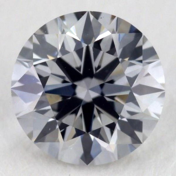 Fancy Gray Blue Diamond, Round, 0.50 carat, VS1