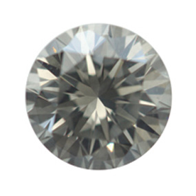 Fancy Gray Diamond, Round, 0.56 carat, SI2