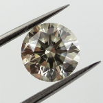 Fancy Gray Diamond, Round, 0.93 carat, SI2 - Thumbnail