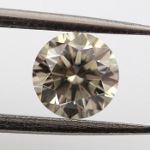 Fancy Gray Diamond, Round, 0.52 carat - Thumbnail