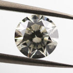 Fancy Gray Diamond, Round, 2.02 carat - Thumbnail