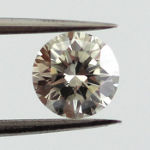 Fancy Gray Diamond, Round, 0.50 carat, VS2 - Thumbnail