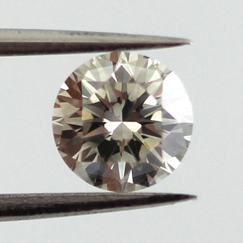 Fancy Gray Diamond, Round, 0.50 carat, VS2