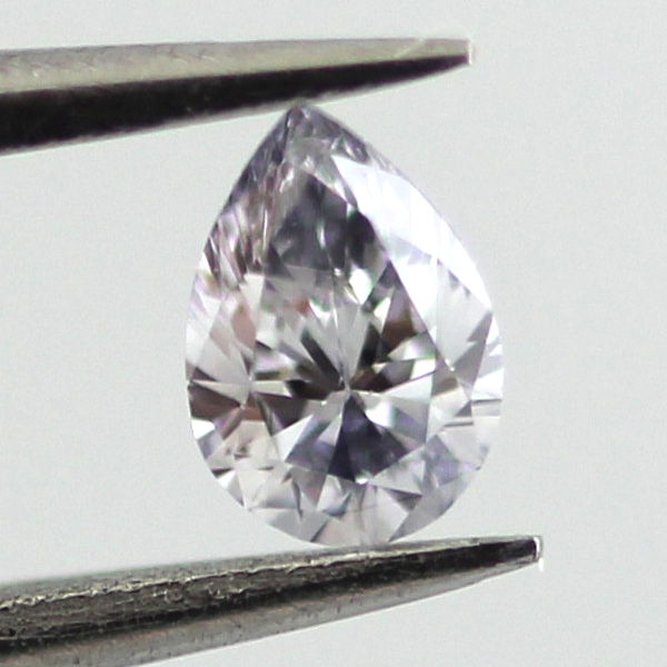 Fancy Grayish Blue Diamond, Pear, 0.11 carat