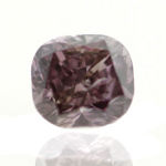 Fancy Grayish Pink Purple Diamond, Cushion, 0.30 carat - Thumbnail