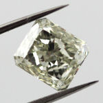 Fancy Grayish Yellowish Green Chameleon Diamond, Radiant, 1.69 carat, VS2 - Thumbnail