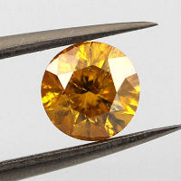 Fancy Intense Orange Yellow, 1.00 carat