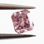 Fancy Intense Pink Purple, 0.12 carat