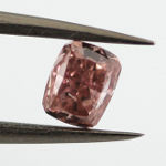 Fancy Intense Pink Diamond, Cushion, 0.52 carat - Thumbnail