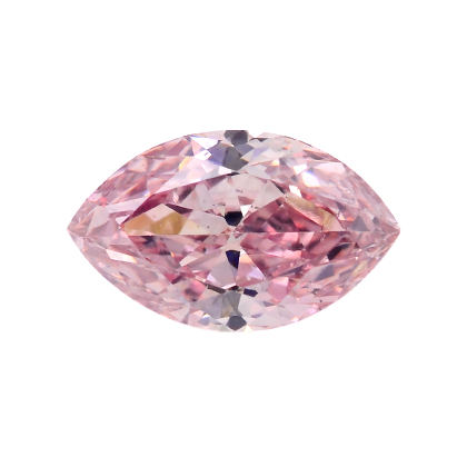 Fancy Intense Pink Diamond, Marquise, 0.25 carat, SI1