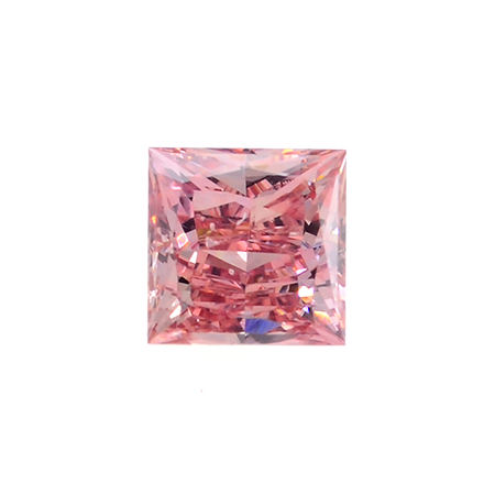 Fancy Intense Pink Diamond, Princess, 0.27 carat, SI2