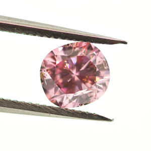 Fancy Intense Purplish Pink, 0.47 carat