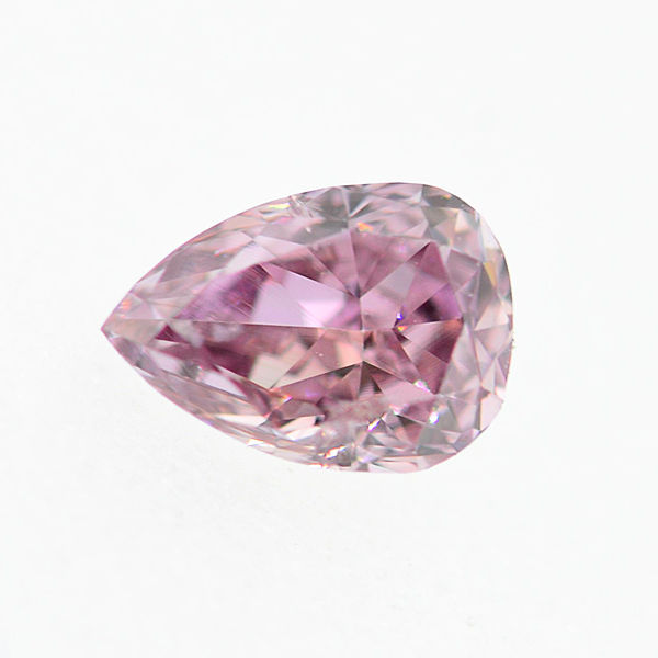 Fancy Intense Purplish Pink Diamond, Pear, 0.26 carat, I1