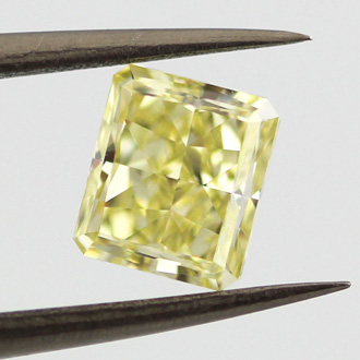 Fancy Intense Yellow, 1.41 carat, VS1