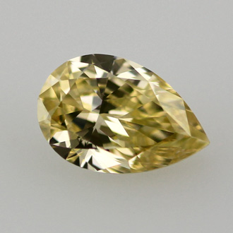 Fancy Intense Yellow, 0.52 carat, VS1